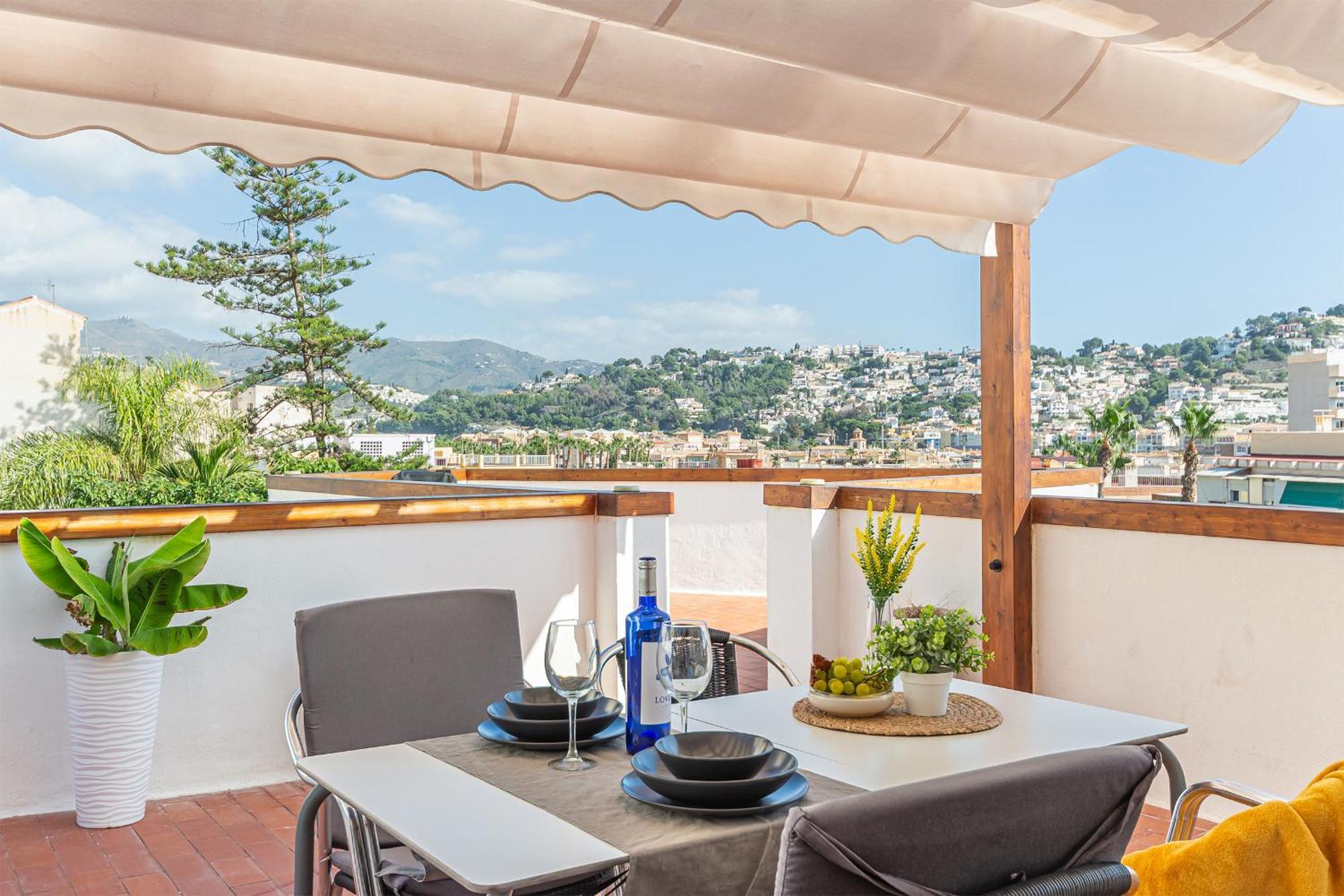 דירות Almuñécar Casa Lola Preciosa Azotea Vistas Panoramicas מראה חיצוני תמונה